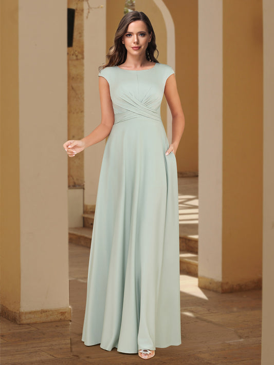 Satin Wedding Guest Dresses